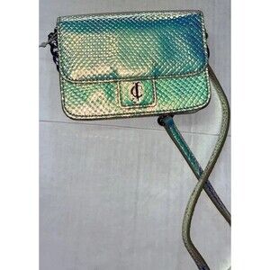 Juicy couture small crossbody iridescent color changing